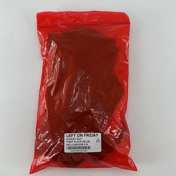 Left on Friday | Sunday Suit HIGH CUT LEG, MINIMAL BUM COVERAGE | Medium - Picture 2 of 8